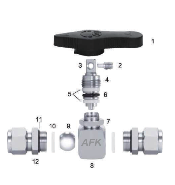 BALL VALVE 3000PSI