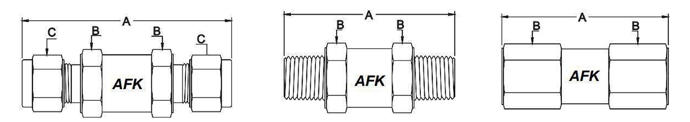 INLINE CHECK VALVE a