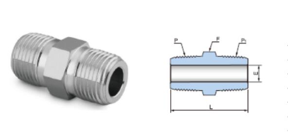 Male NPT to Male ISO Tapered Thread