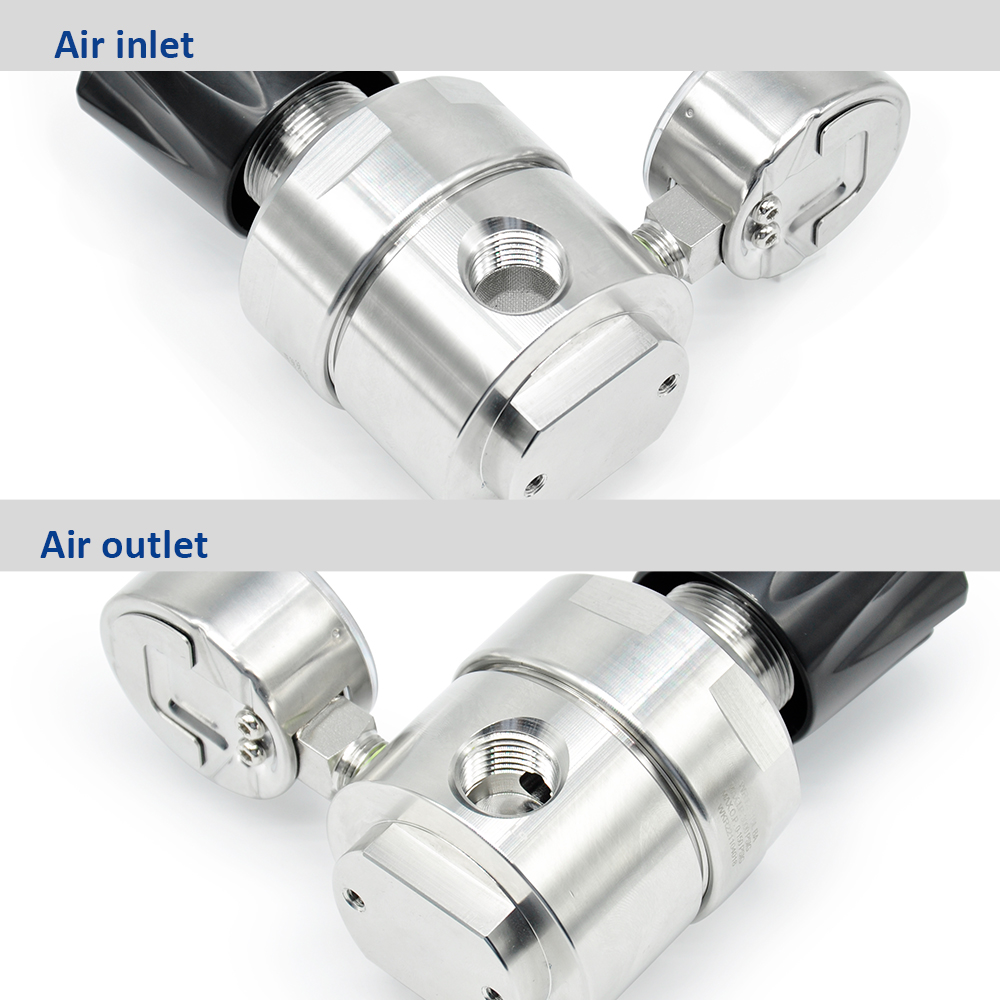 NH3 pressure regulator