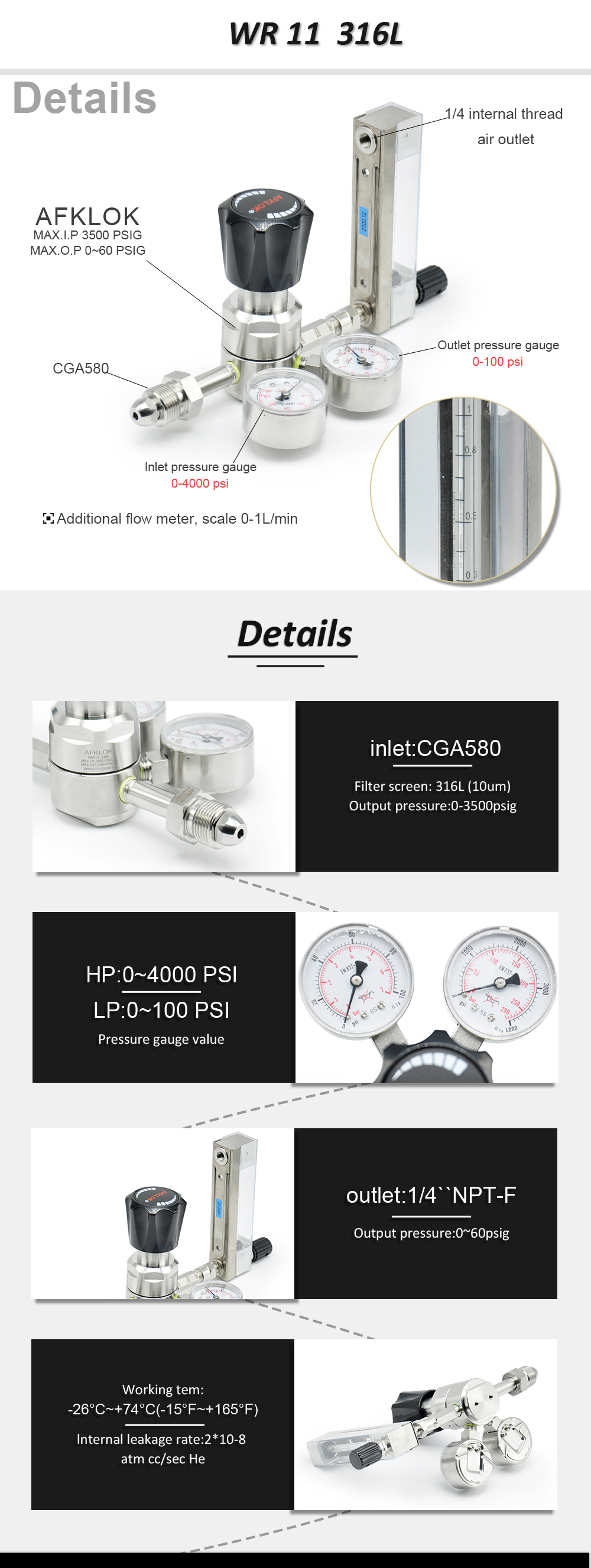 Single Stage Regulator