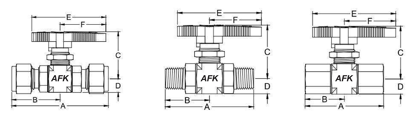 WAY BALL VALVE a