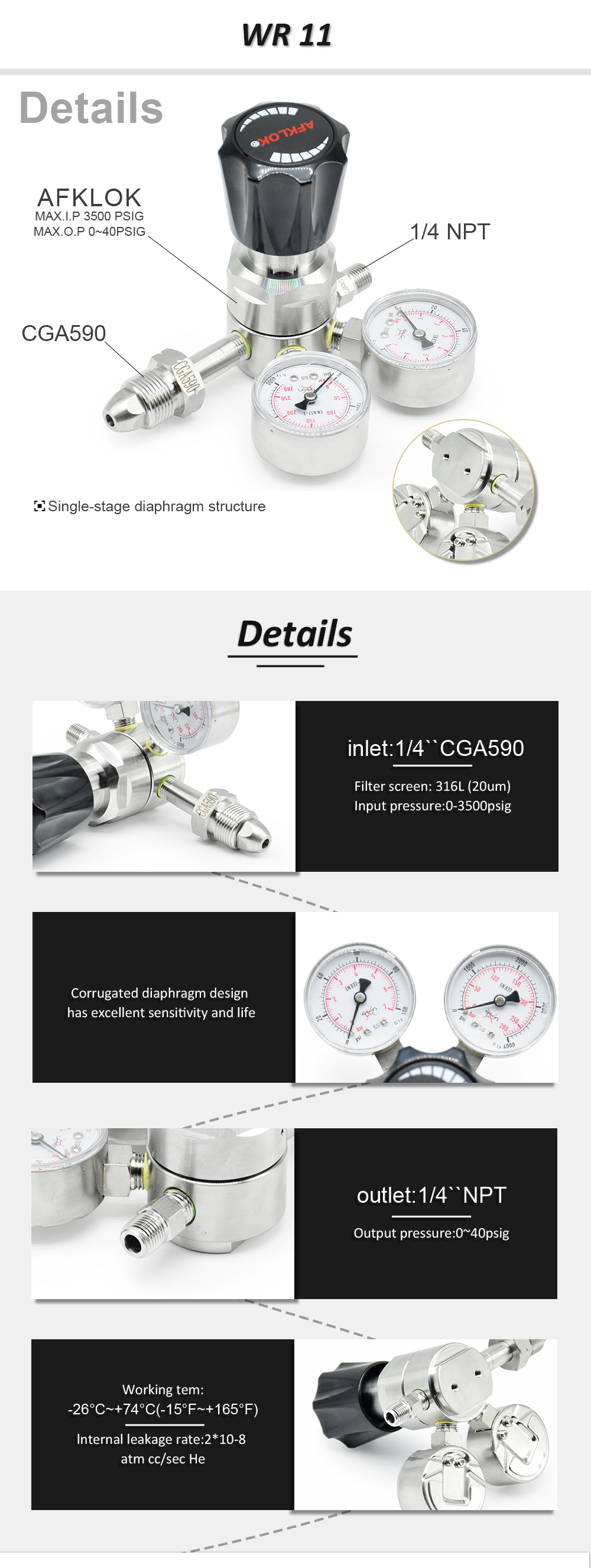 pressure regulator